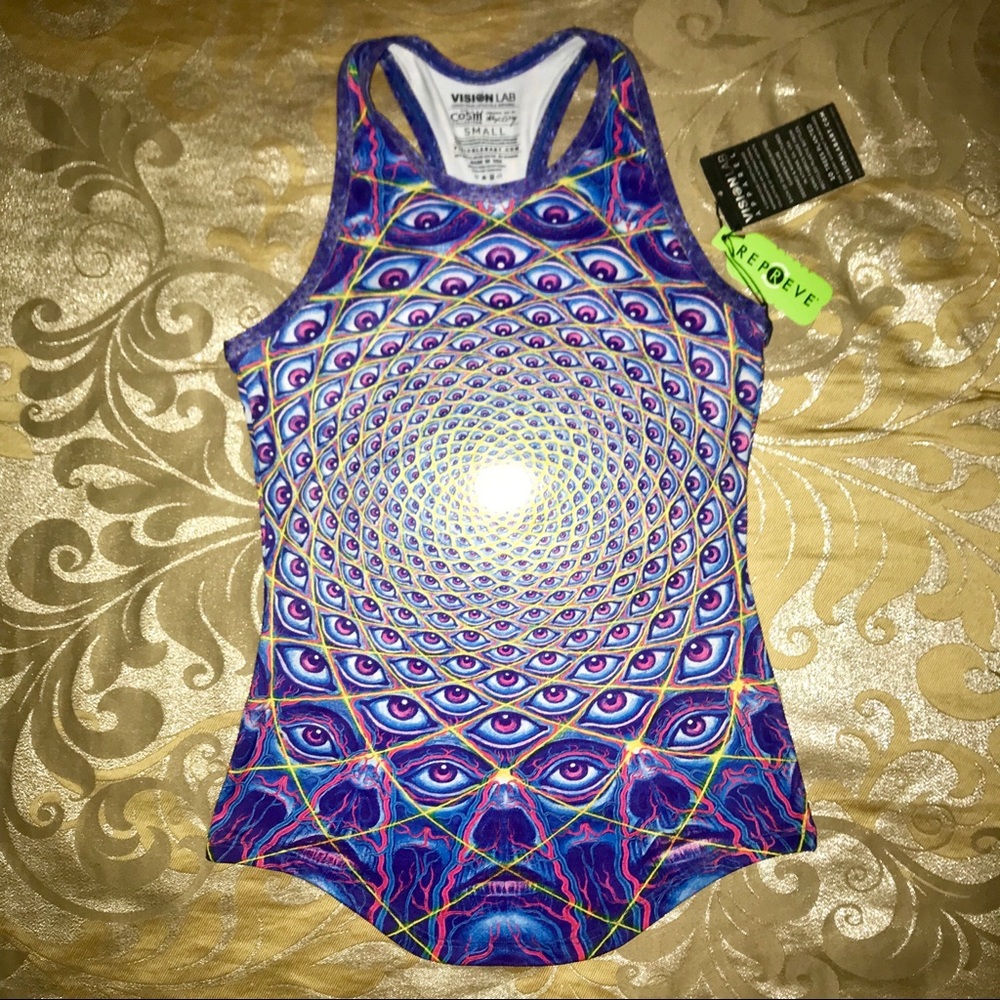 VisionLab “Collective Vision” tank by Alex Grey